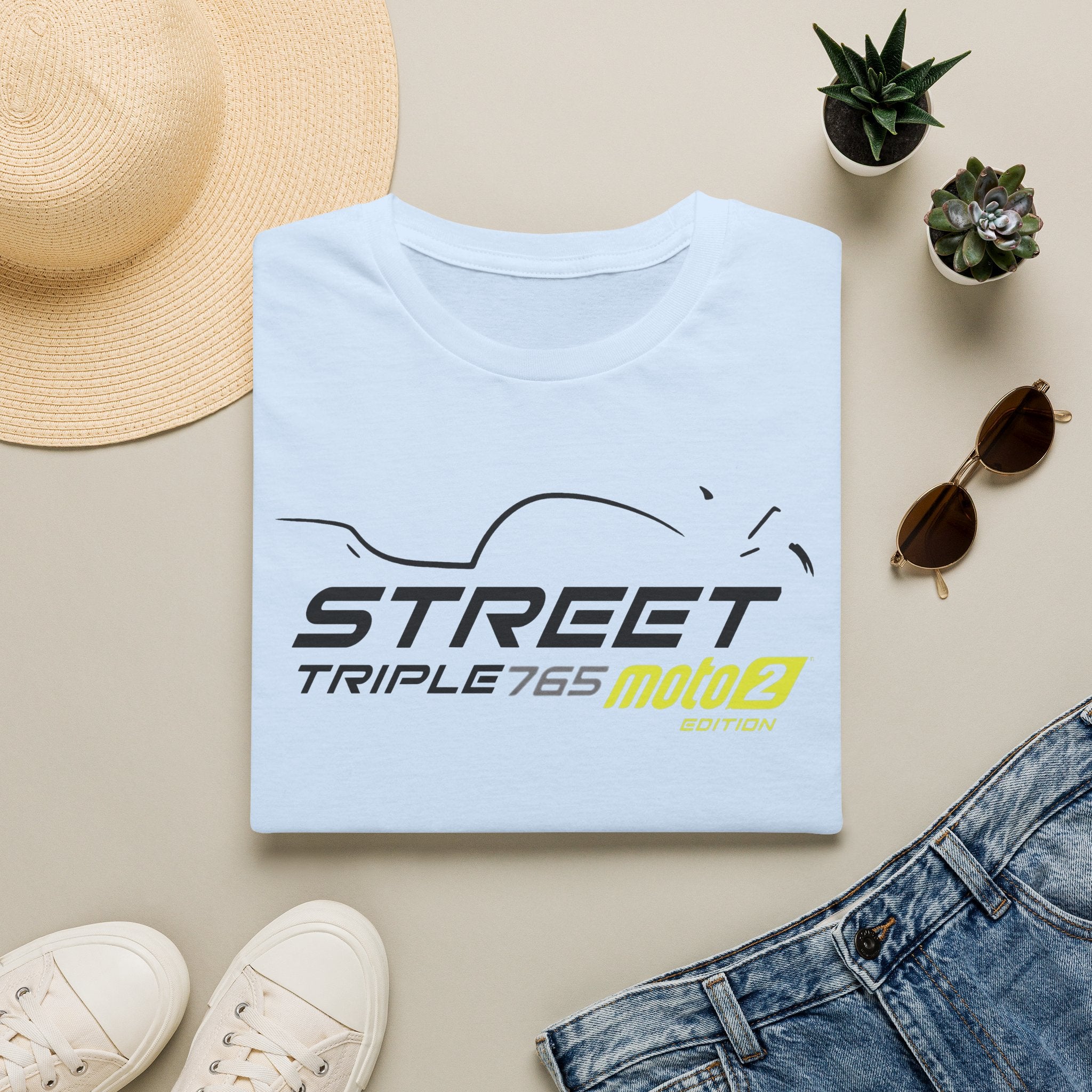 Triumph Street Triple Moto2 Unisex Softstyle T-Shirt