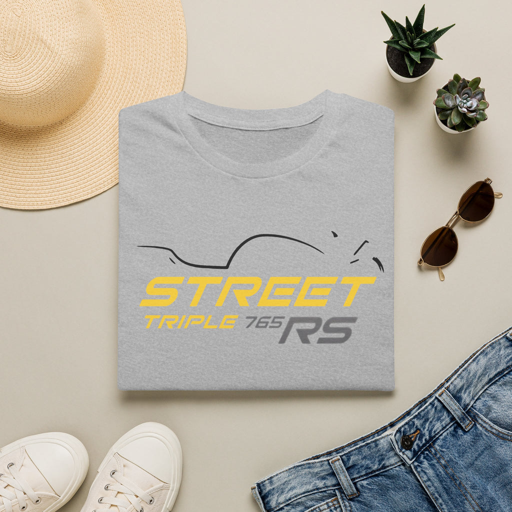 Triumph Street Triple RS Cosmic Yellow Unisex Softstyle T-Shirt