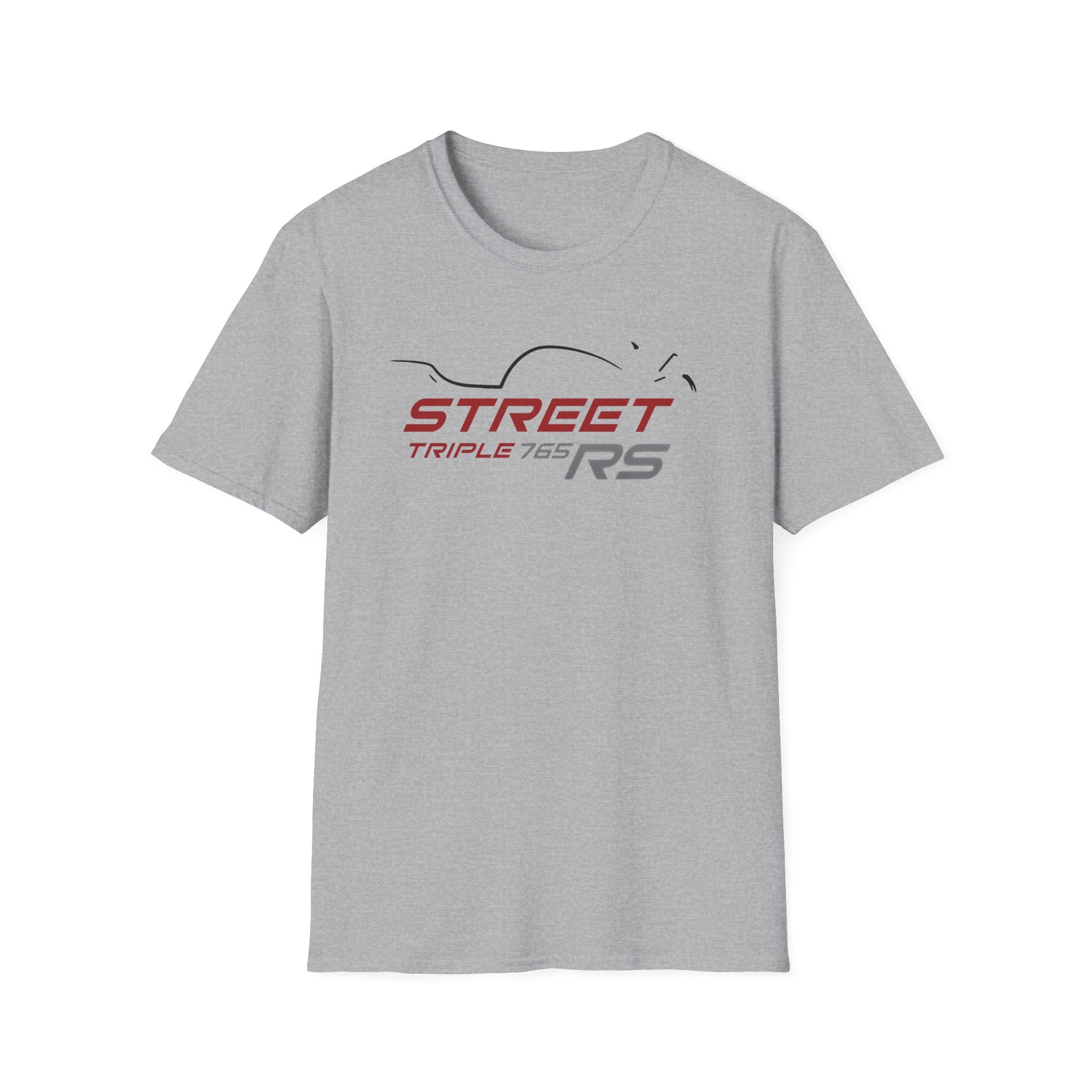 Triumph Street Triple RS Carnival Red Unisex Softstyle T-Shirt