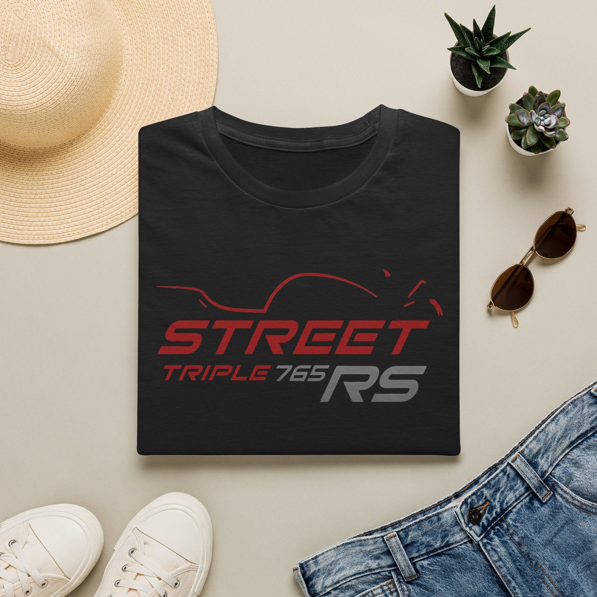 Triumph Street Triple RS Carnival Red Unisex Softstyle T-Shirt