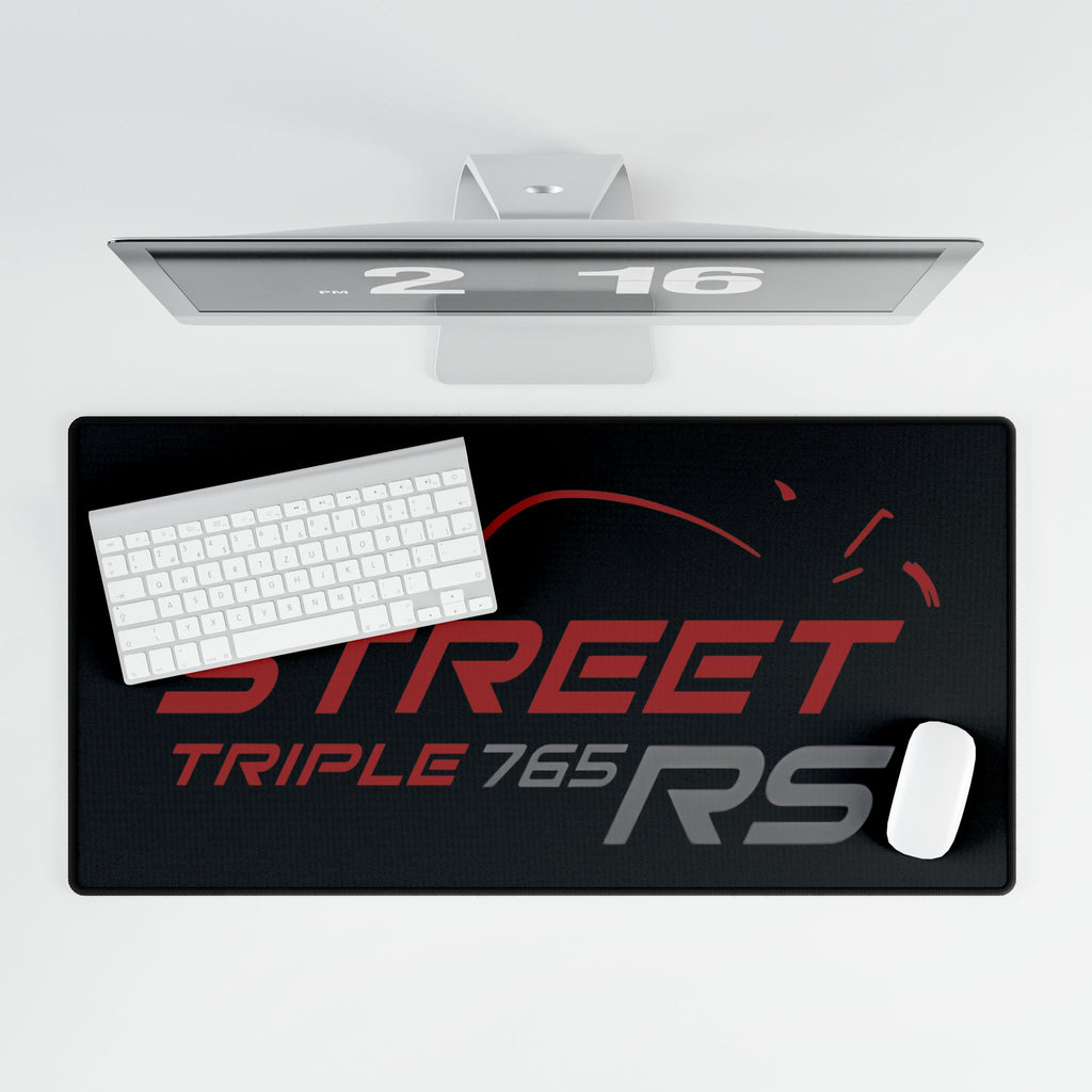 Street Triple 765 RS Carnival Red — Desk Mat