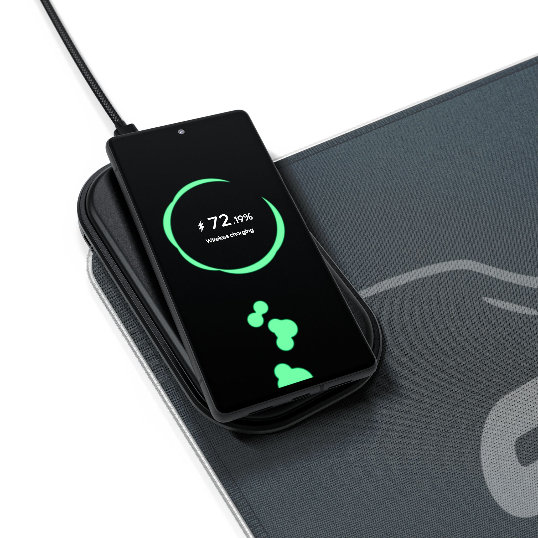 Street Triple 765 RX — RGB Wireless Charging Desk Mat