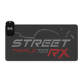 Street Triple 765 RX — RGB Wireless Charging Desk Mat
