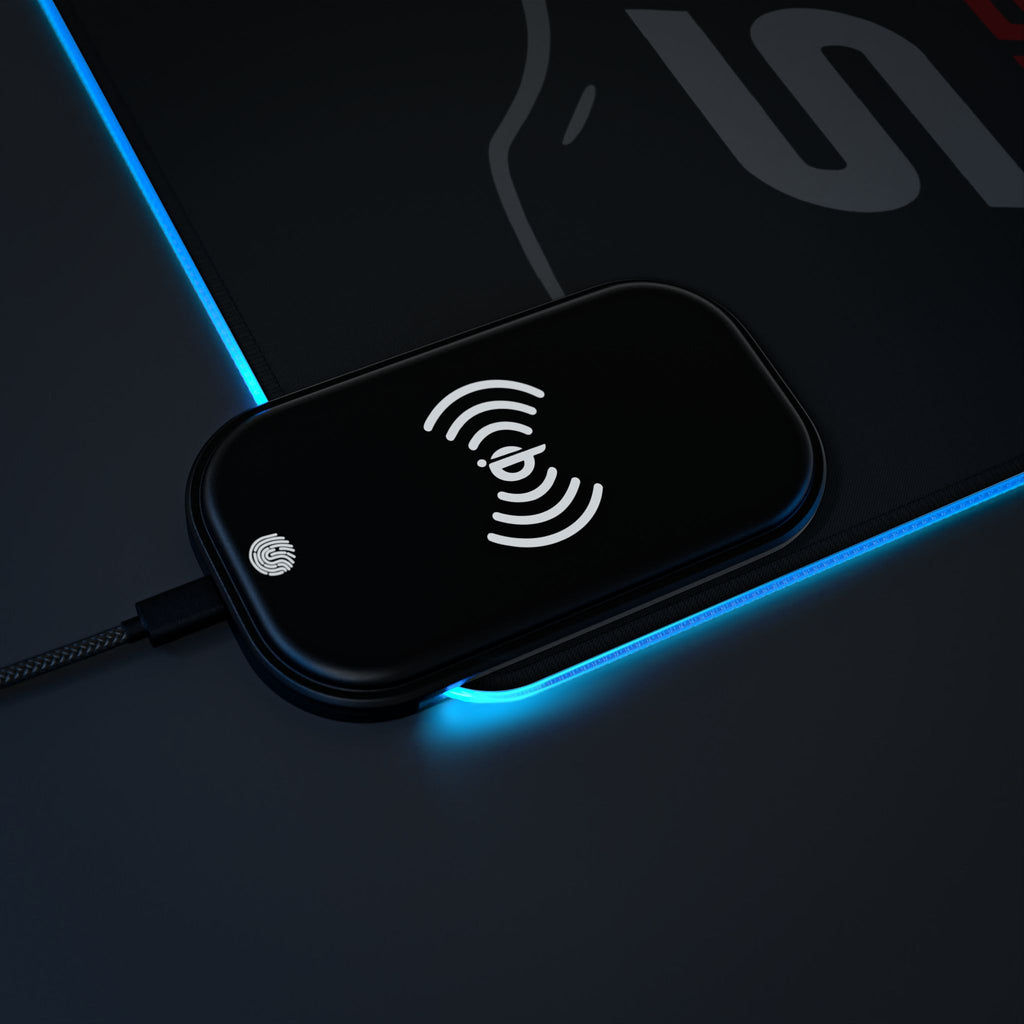 Street Triple 765 RX — RGB Wireless Charging Desk Mat