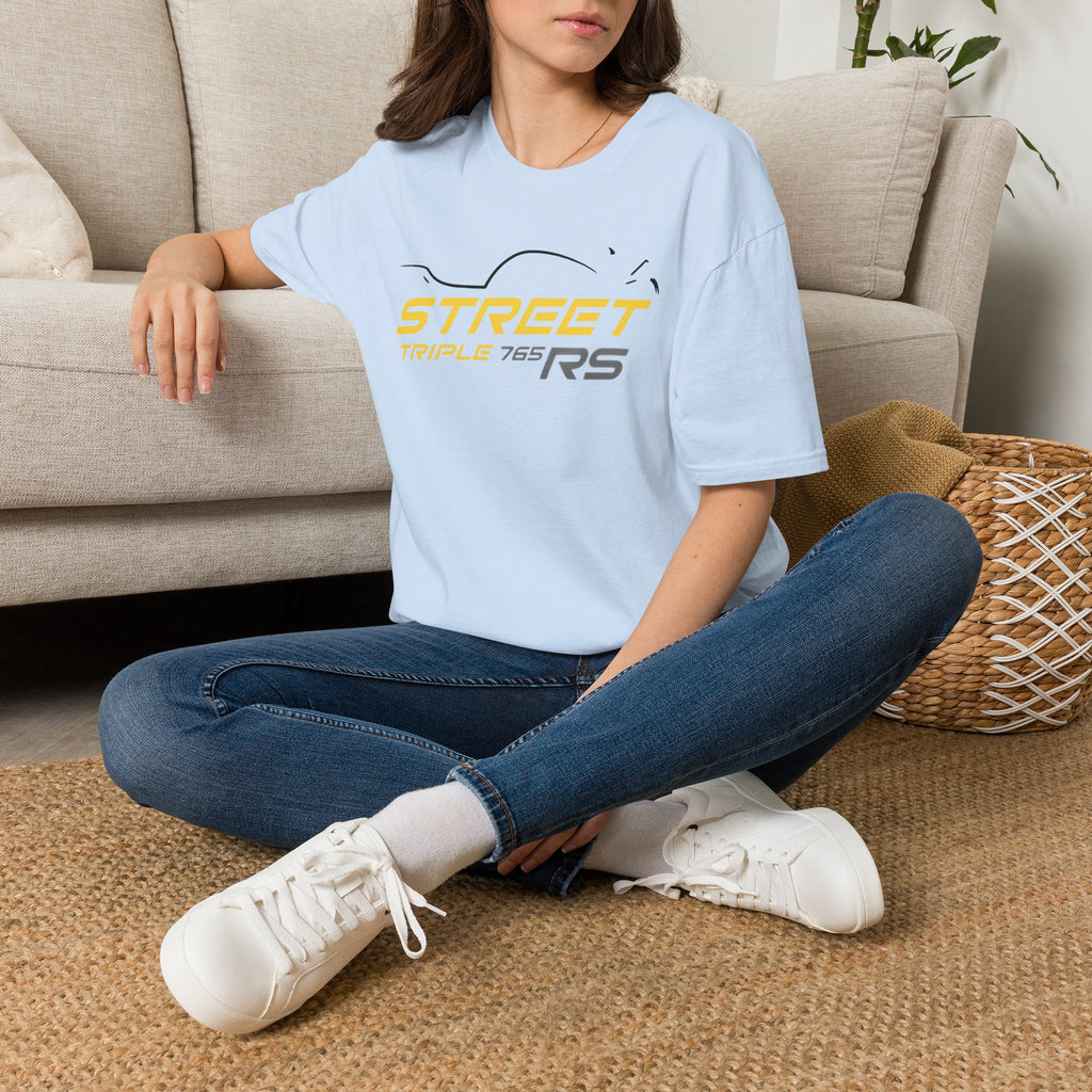 Triumph Street Triple RS Cosmic Yellow Unisex Softstyle T-Shirt