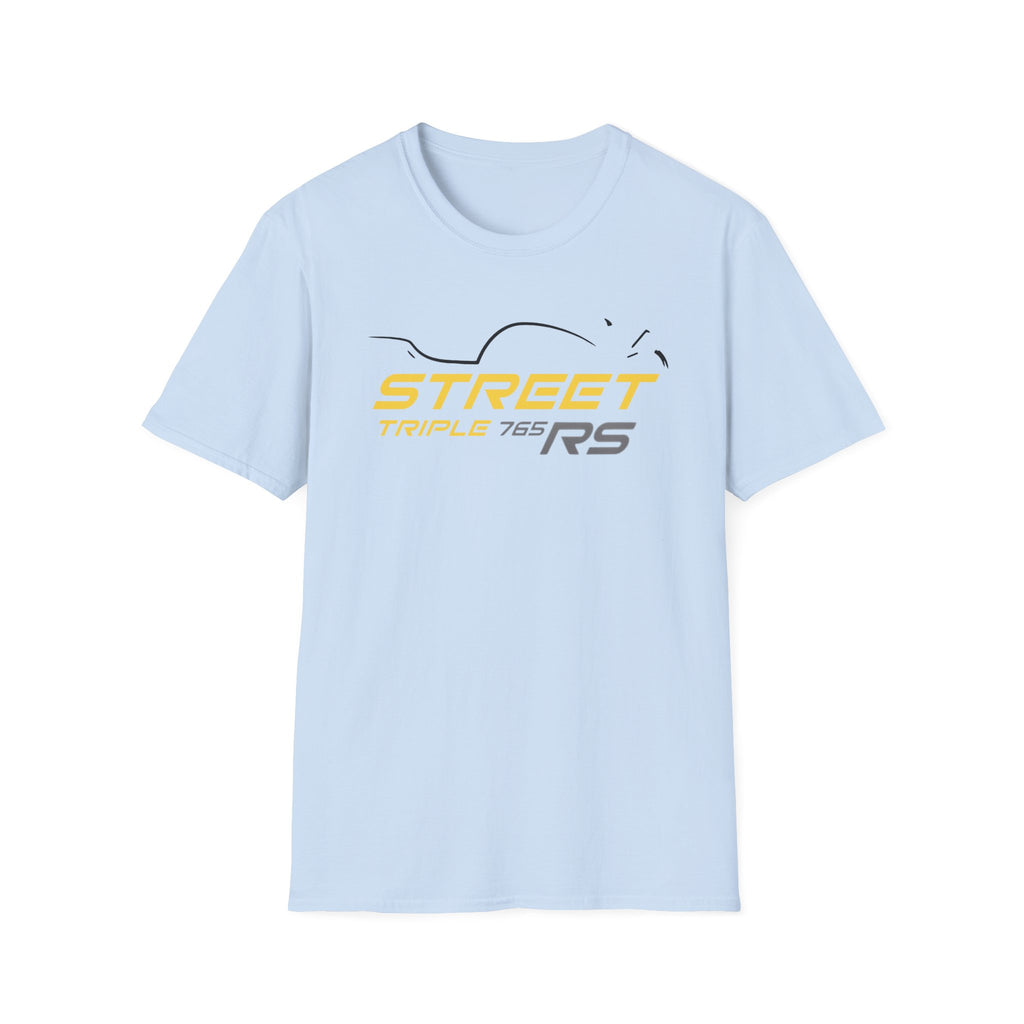 Triumph Street Triple RS Cosmic Yellow Unisex Softstyle T-Shirt