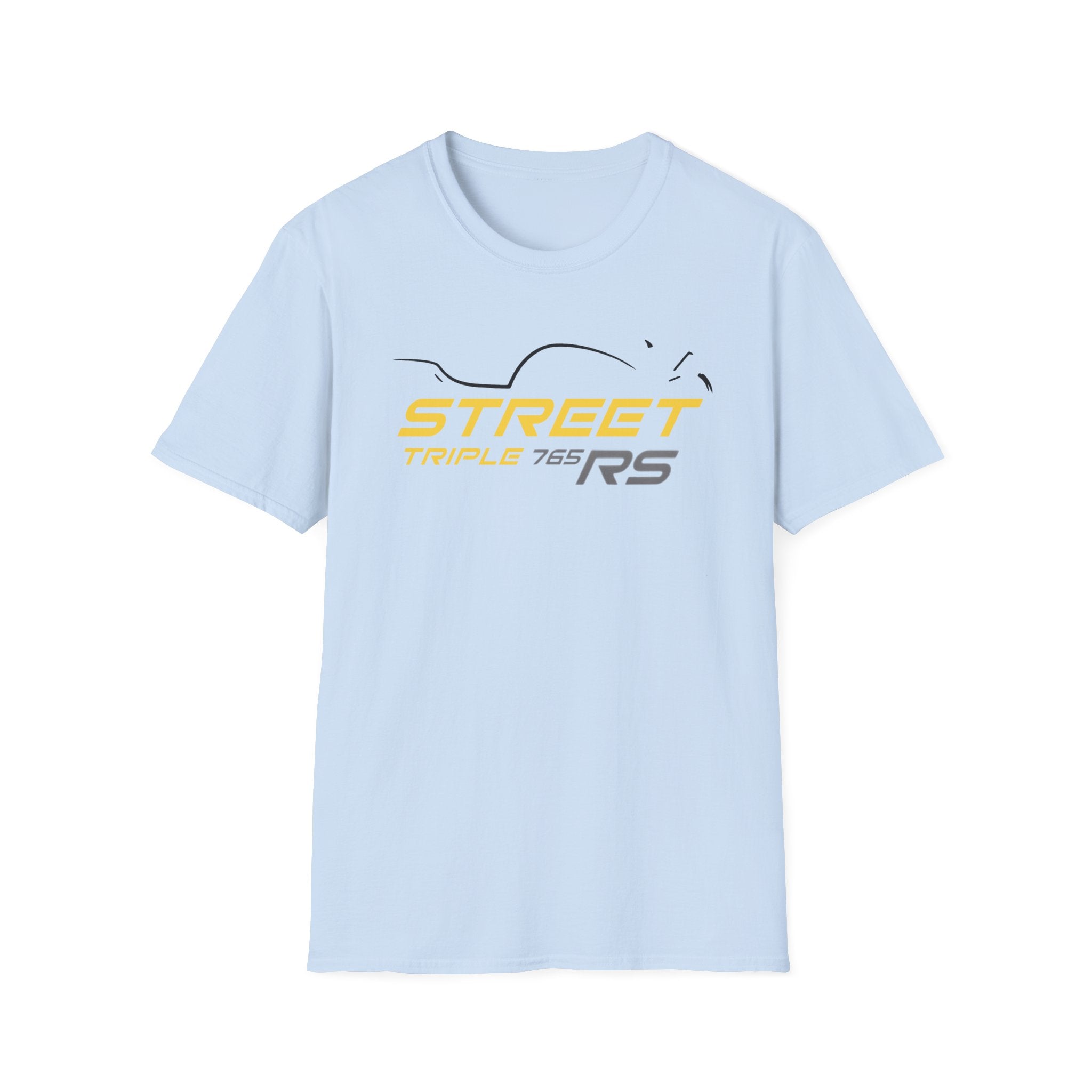 Triumph Street Triple RS Cosmic Yellow Unisex Softstyle T-Shirt