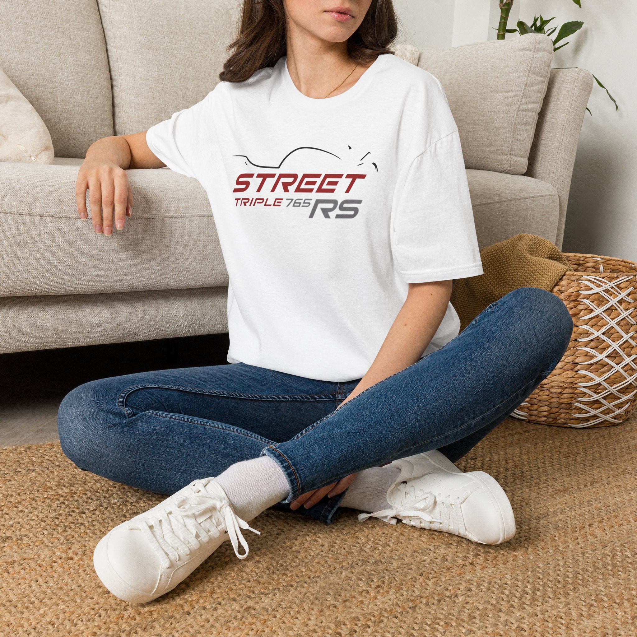 Triumph Street Triple RS Carnival Red Unisex Softstyle T-Shirt