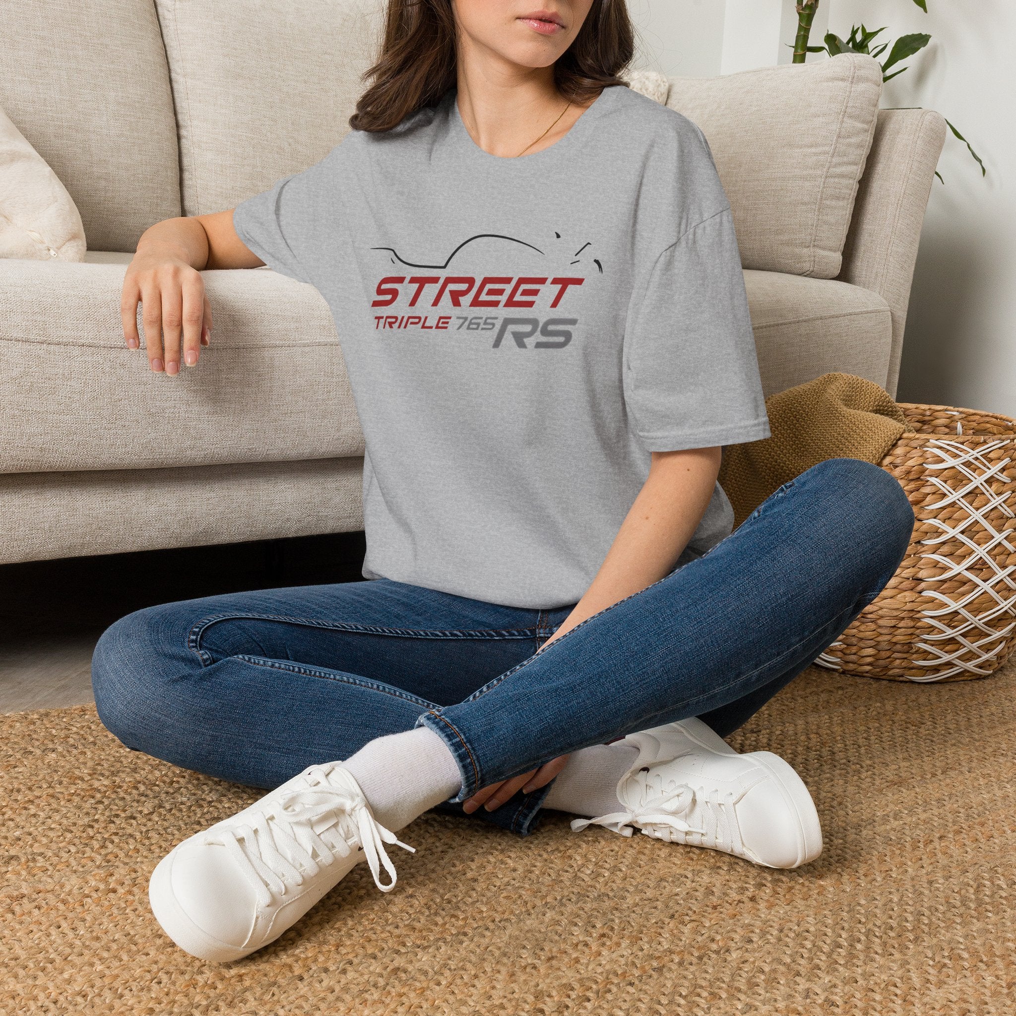 Triumph Street Triple RS Carnival Red Unisex Softstyle T-Shirt