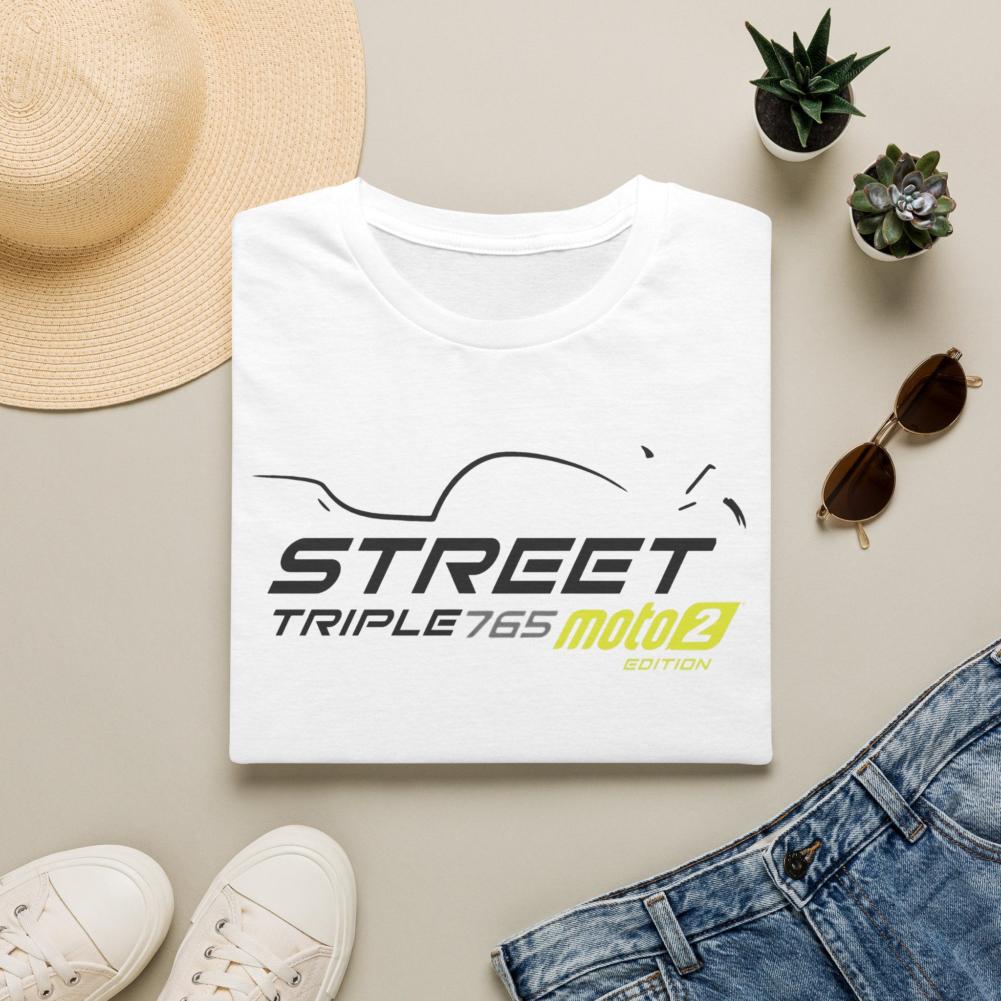 Triumph Street Triple Moto2 Unisex Softstyle T-Shirt