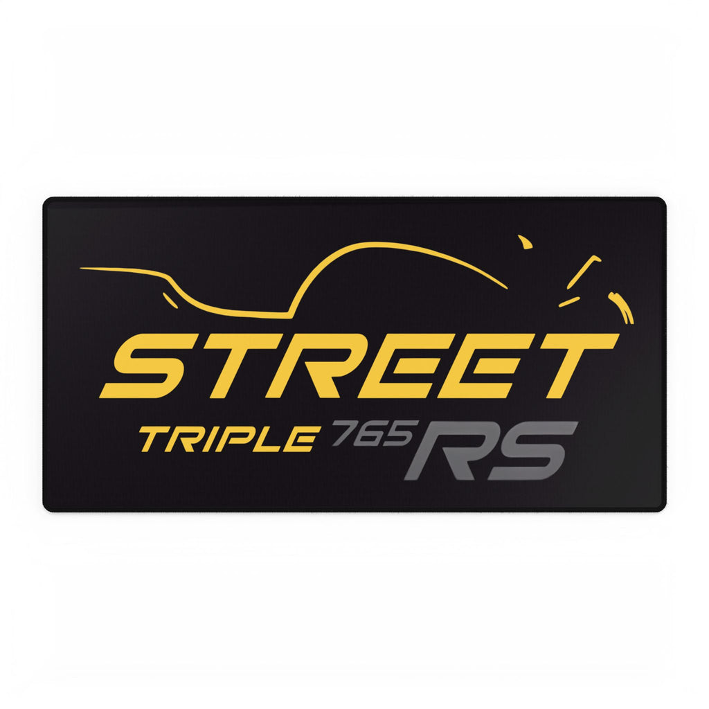 Street Triple 765 RS Cosmic Yellow — Desk Mat