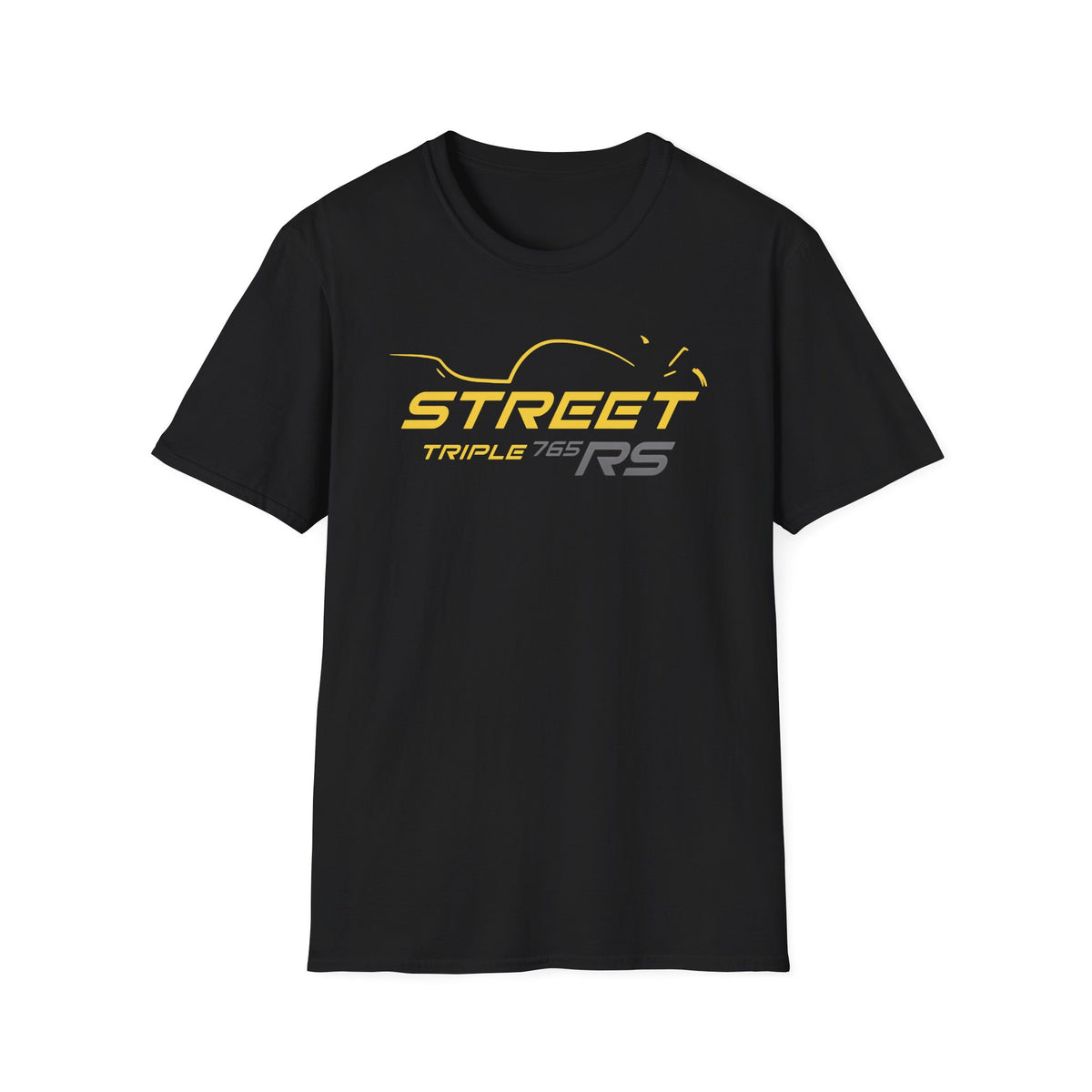 Triumph Street Triple RS Cosmic Yellow Unisex Softstyle T-Shirt